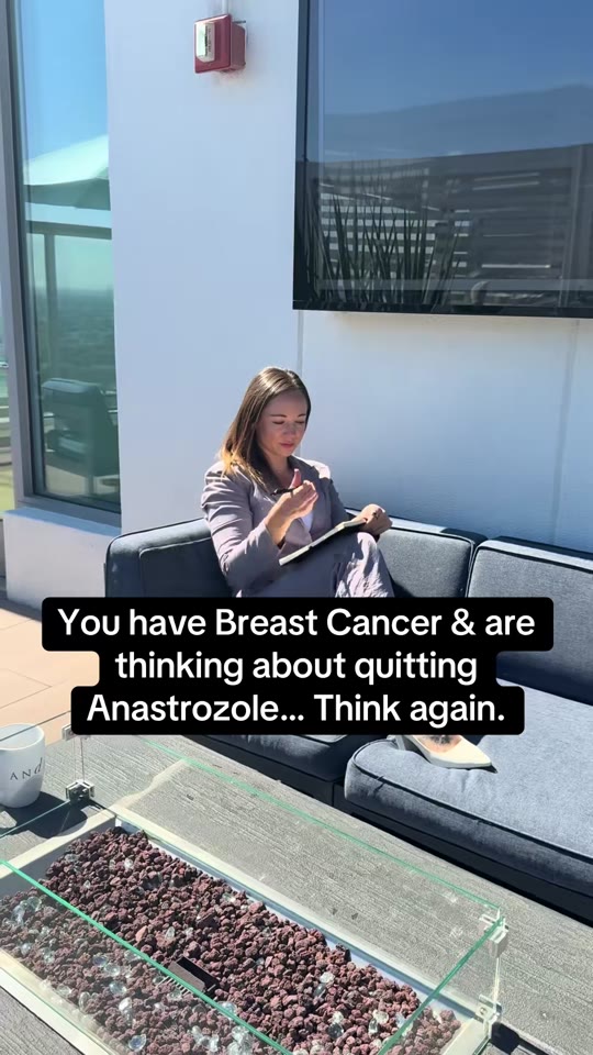 Stopping anastrozole without guidance: what the evidence says