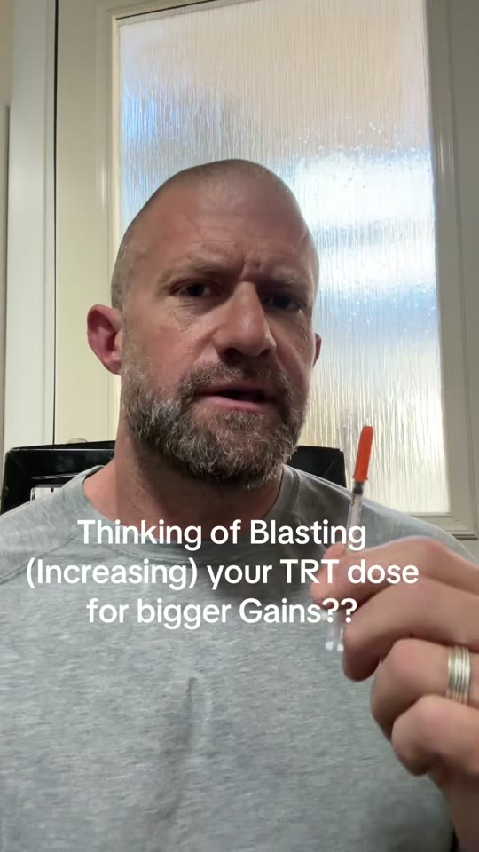 TRT dose blasting: what the risks data actually shows