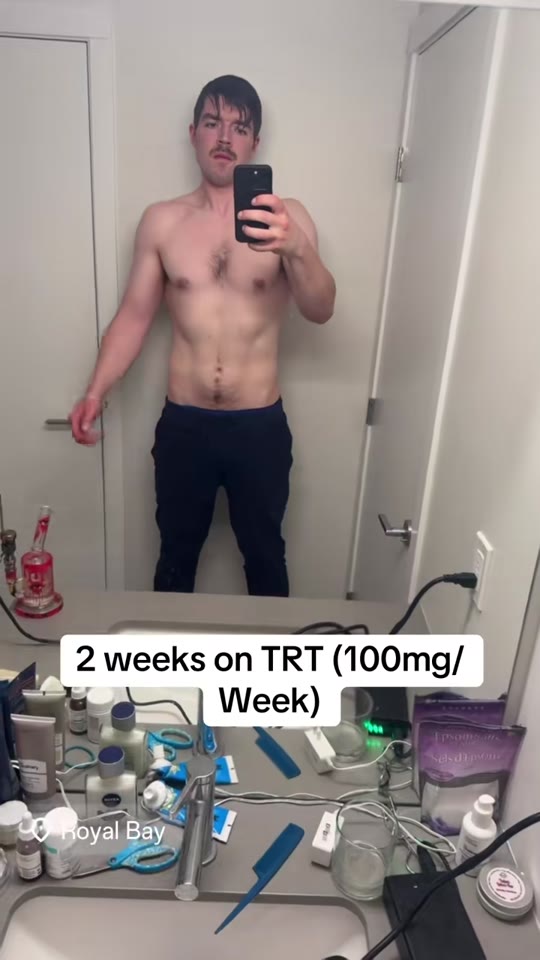 TRT at 27 for mood and motivation: what two weeks actually shows