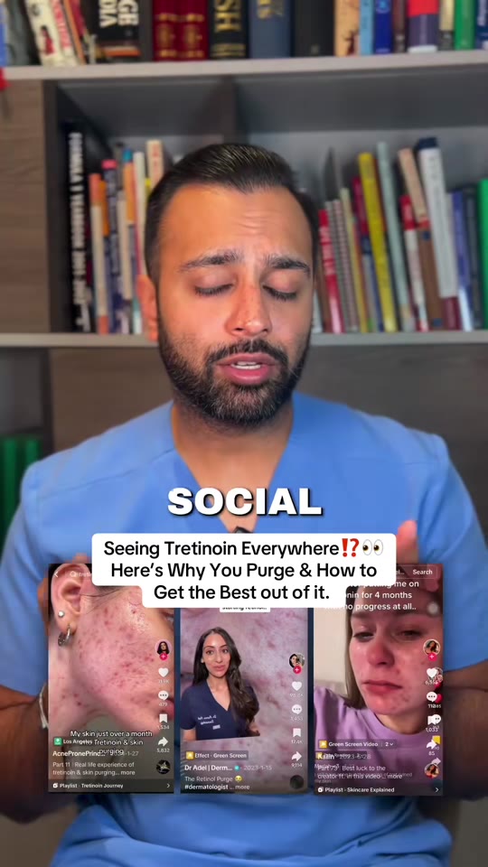 Tretinoin and skin purging: separating fact from TikTok hype