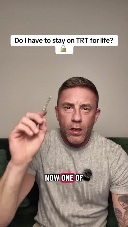 Can you actually stop TRT and restart natural testosterone?