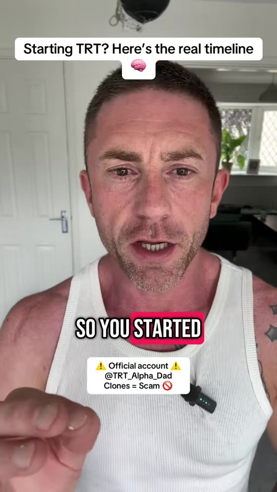 @alphaclubsupps's TRT timeline claims, fact-checked