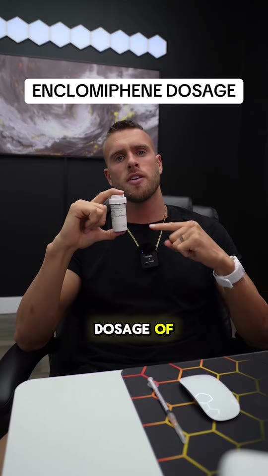 @kmartfit's enclomiphene dosing claims need more context