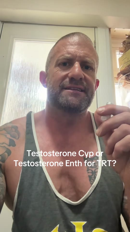 Testosterone cypionate vs enanthate for TRT: what the data says