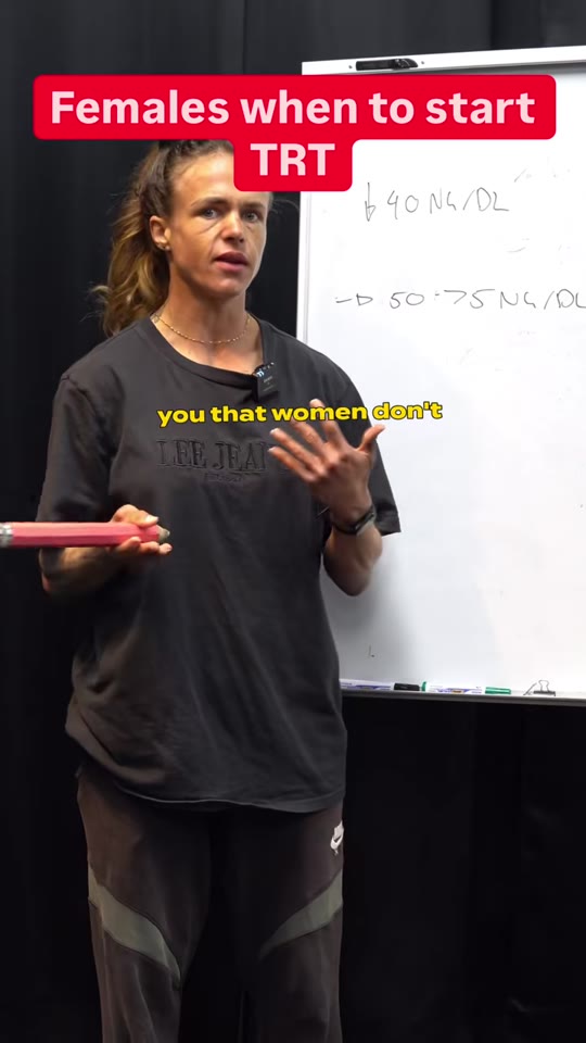 Female TRT and REDs: what fitness creators get right and wrong