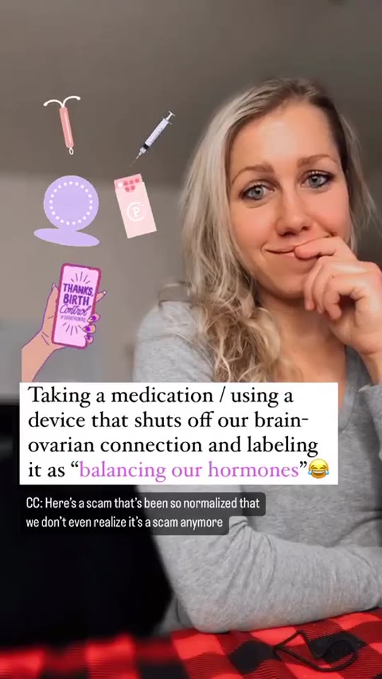 Is @biohackingbombshell wrong about birth control hormones?