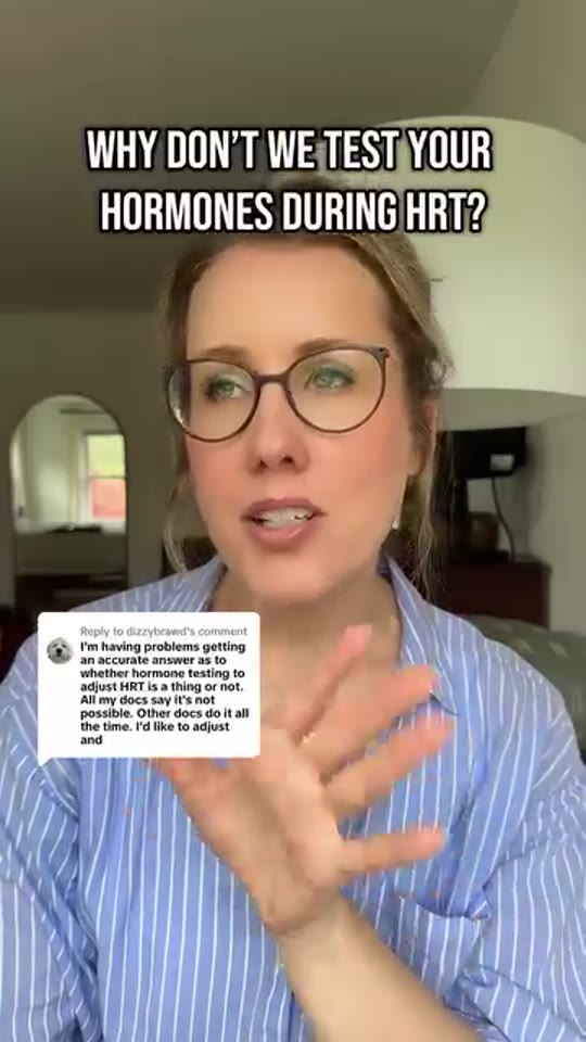 Dr. Fran's hormone testing claims during HRT, fact-checked