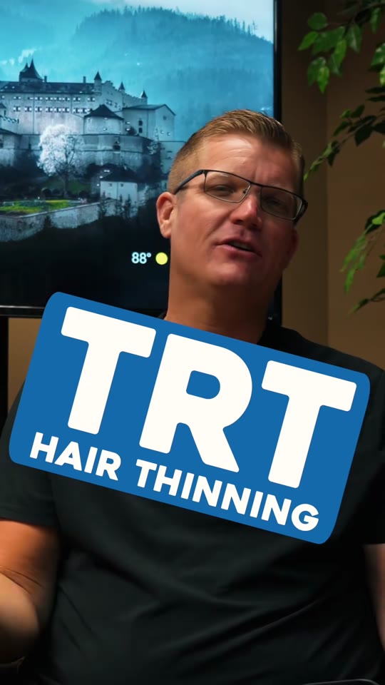 Does TRT actually cause hair loss, or is genetics doing the work?