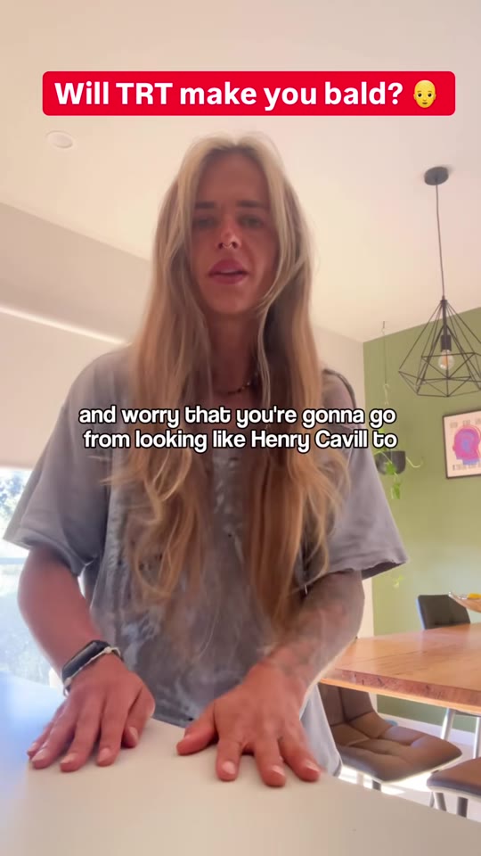 TikTok coach's TRT hair loss claims, fact-checked