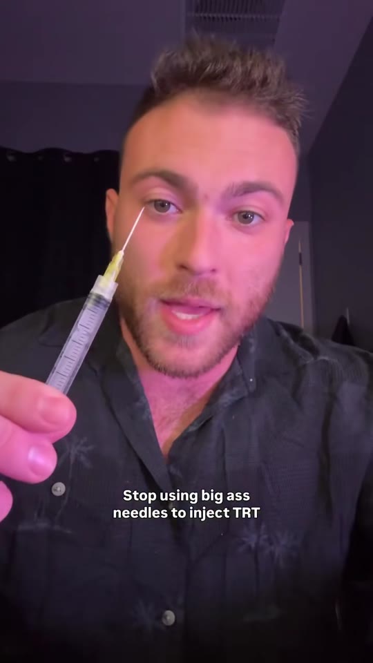 @stedtalks's TRT injection advice, fact-checked