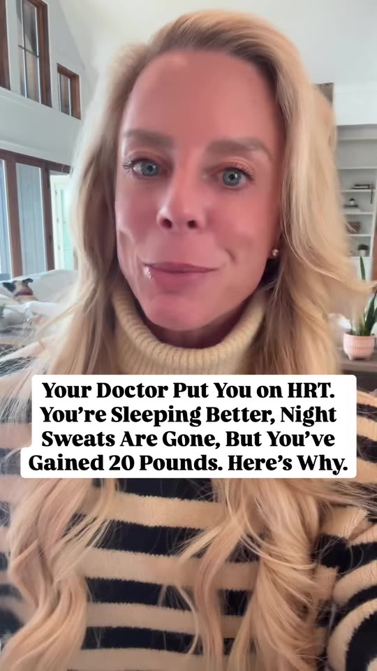 @kim.schaper's HRT weight gain claims, fact-checked